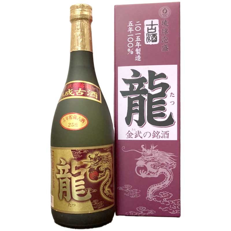 龍 5年古酒 25度 720ml 琉球泡盛 沖縄県 金武酒造