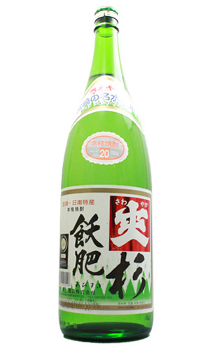 爽やか　飫肥杉 20度 1800ml　宮崎県　井上酒造　芋焼酎