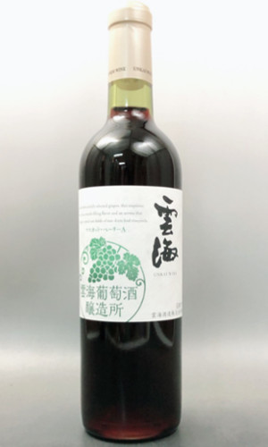 雲海ワイン 【赤】 マスカット・ベリーA 辛口・720ml