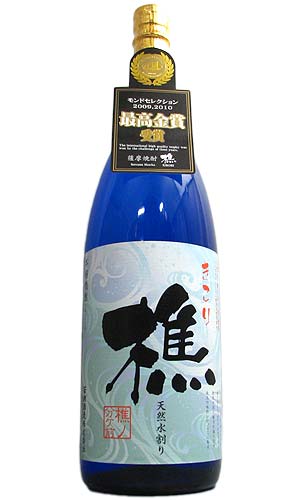 鹿児島県　若潮酒造　芋焼酎　樵(きこり) 1800ml 25度