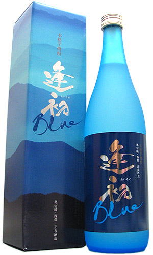 正春酒造 逢初Blue 720ml 20度 宮崎県 芋焼酎 減圧蒸留