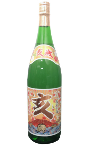 大海干支ラベル 2019 亥  大海酒造 芋焼酎 鹿児島県 製造元 1800ml 25度