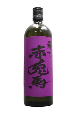 鹿児島県　濱田酒造　芋焼酎　赤兎馬　紫芋使用　720ml 25度