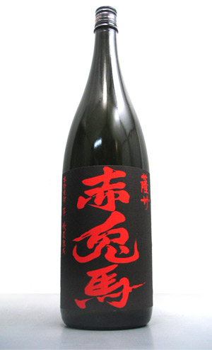 鹿児島県　濱田酒造　芋焼酎　赤兎馬　1800ml　25度