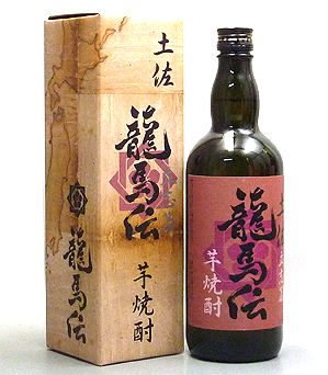 【化粧箱入】　本格焼酎　高知　菊水酒造　芋焼酎　龍馬伝　土佐(立志篇) 720ml 25度