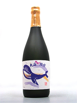 大海酒造 【芋】 くじらのボトル綾紫 黒720ml